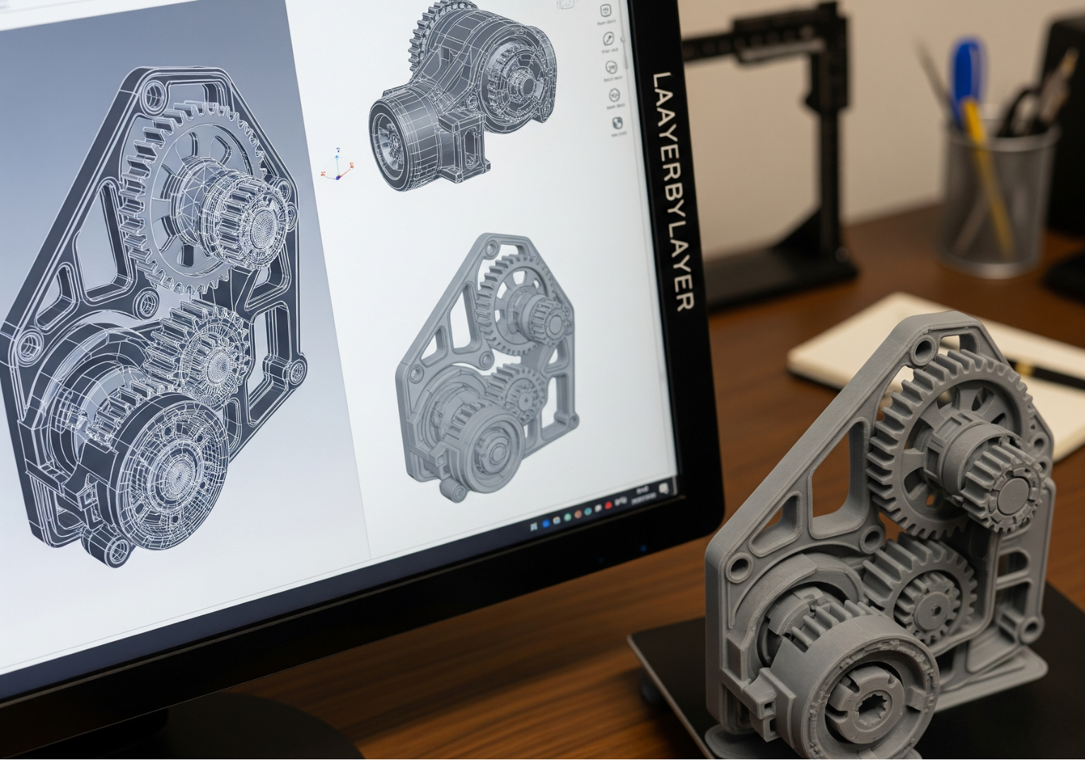 CAD Modeling & Mechanical Design - Layer by Layer