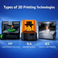 Types of 3D Printing Technologies Explained (FFF, SLA, SLS)