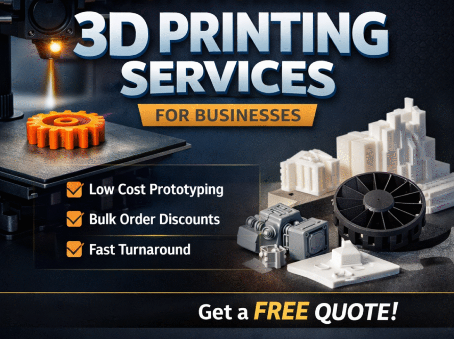 Best Affordable 3D Printing Services for Businesses