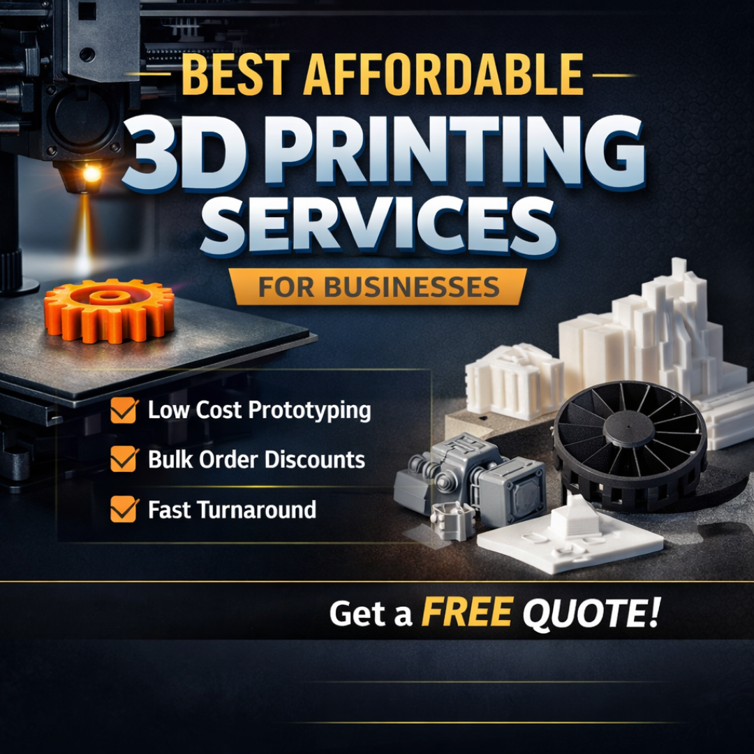 Best Affordable 3D Printing Services for Businesses