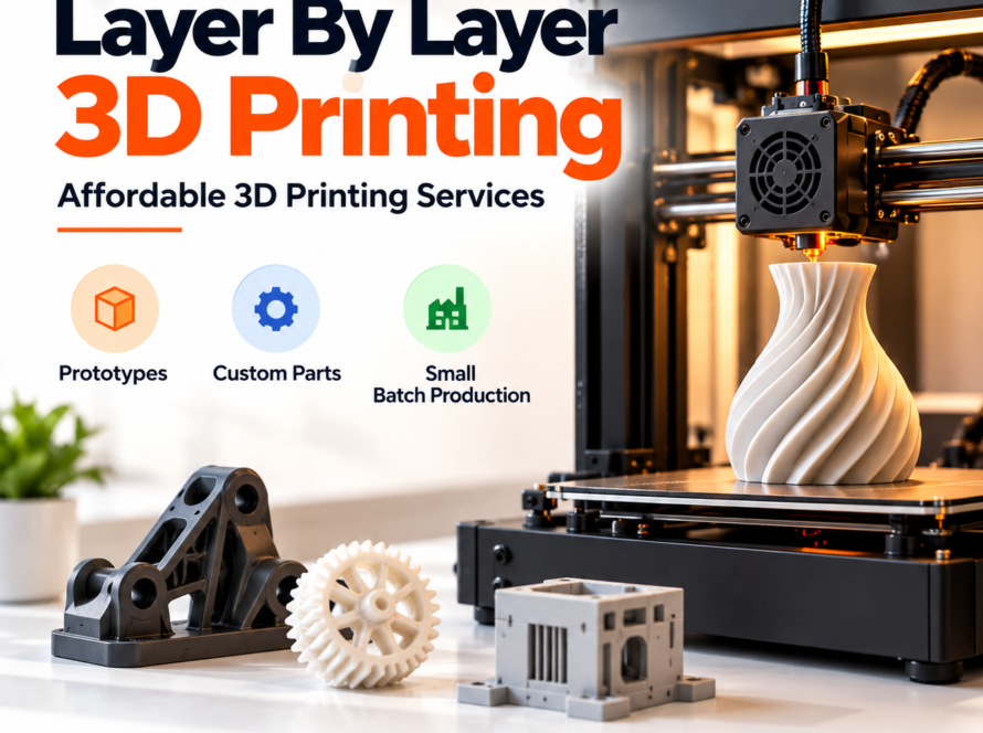 Layer By Layer 3D Printing – Affordable 3D Printing Services in India